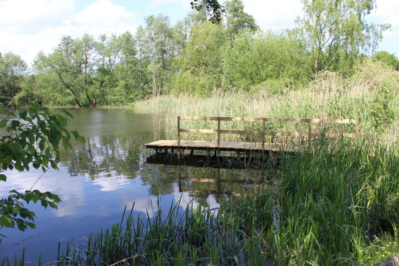 Domek W Nabo Villa Załuski Esterno foto